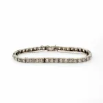Historisches Tennisarmband ca. 6,5 ct_Historisches Tennisarmband ca. 6,5 ct_96391_14-2