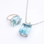 Schmuckset mit Aquamarinen_Schmuckset mit Aquamarinen_96391_34-1