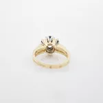 Saphir-Diamantring ca. 1 ct_Saphir-Diamantring ca. 1 ct_96391_43-5