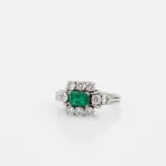 Smaragdring mit Brillantbesatz_Smaragdring mit Brillantbesatz_96391_58-3